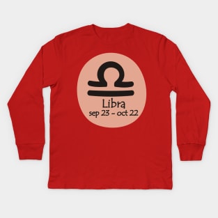 Libra Kids Long Sleeve T-Shirt